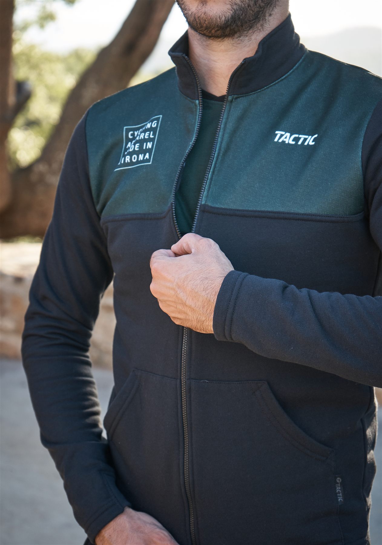 Casual Tactic jacket detail