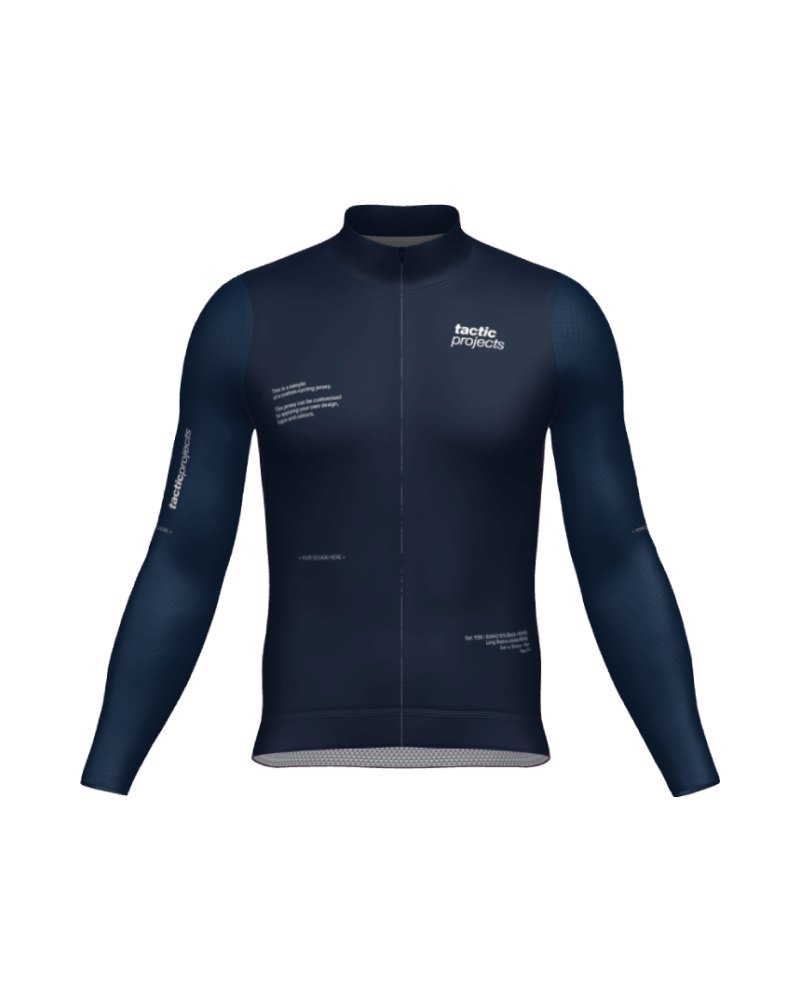 Heren Signature thermisch wielershirt lange mouw
