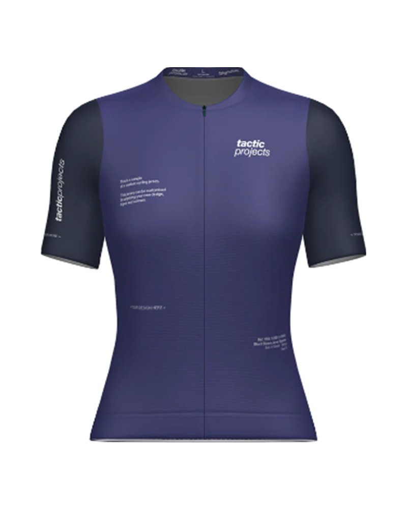 Dames Signature wielershirt korte mouw met set-in mouw